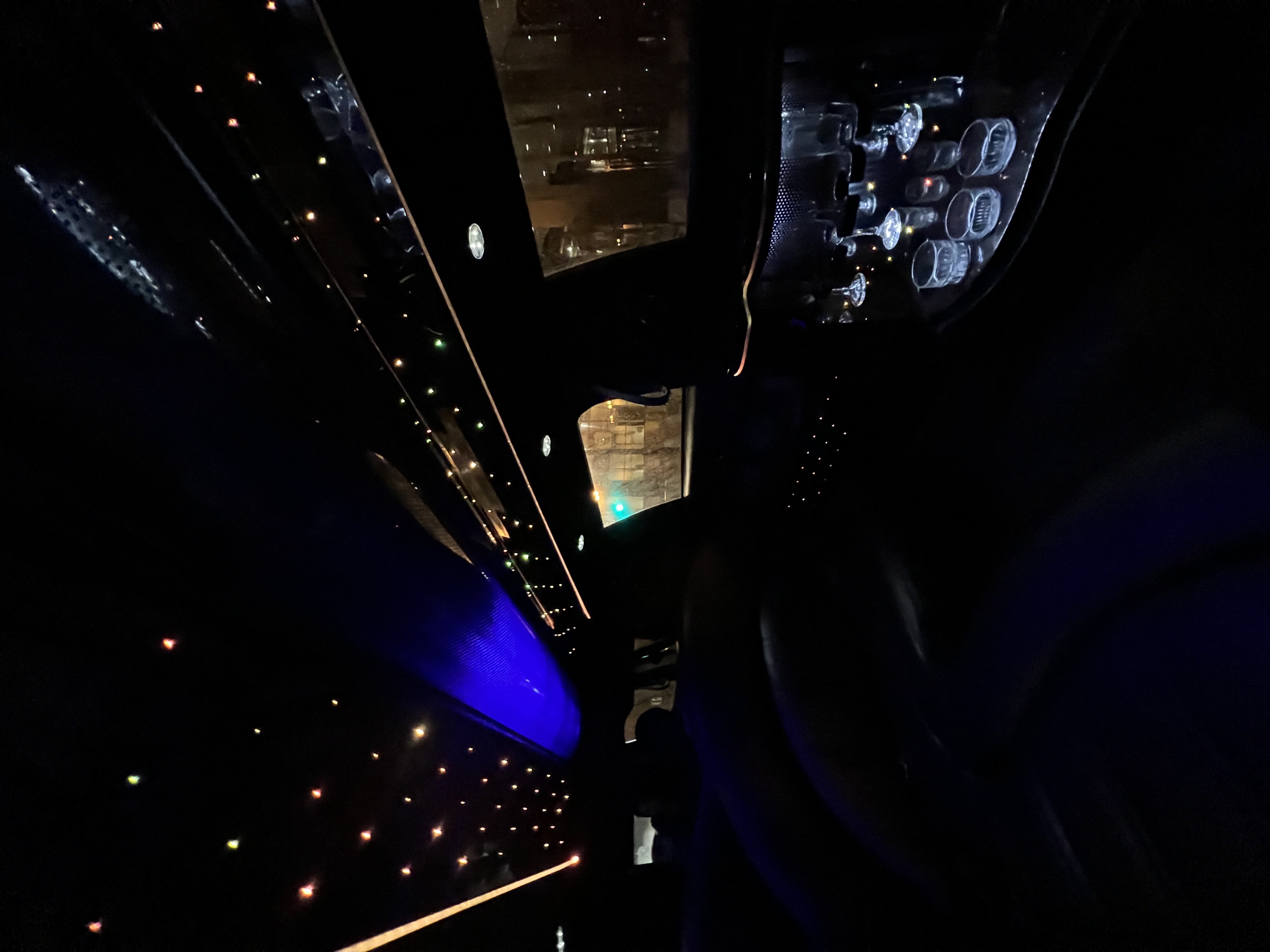Limo star ceiling