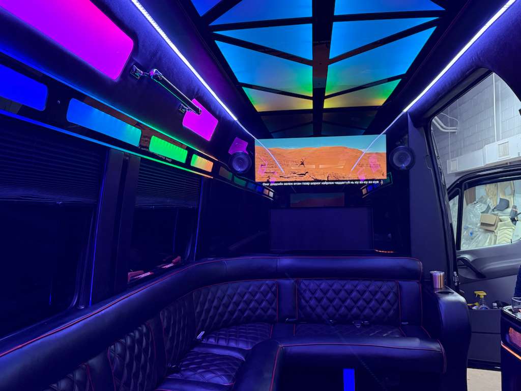 Limo Sprinter LED ceiling