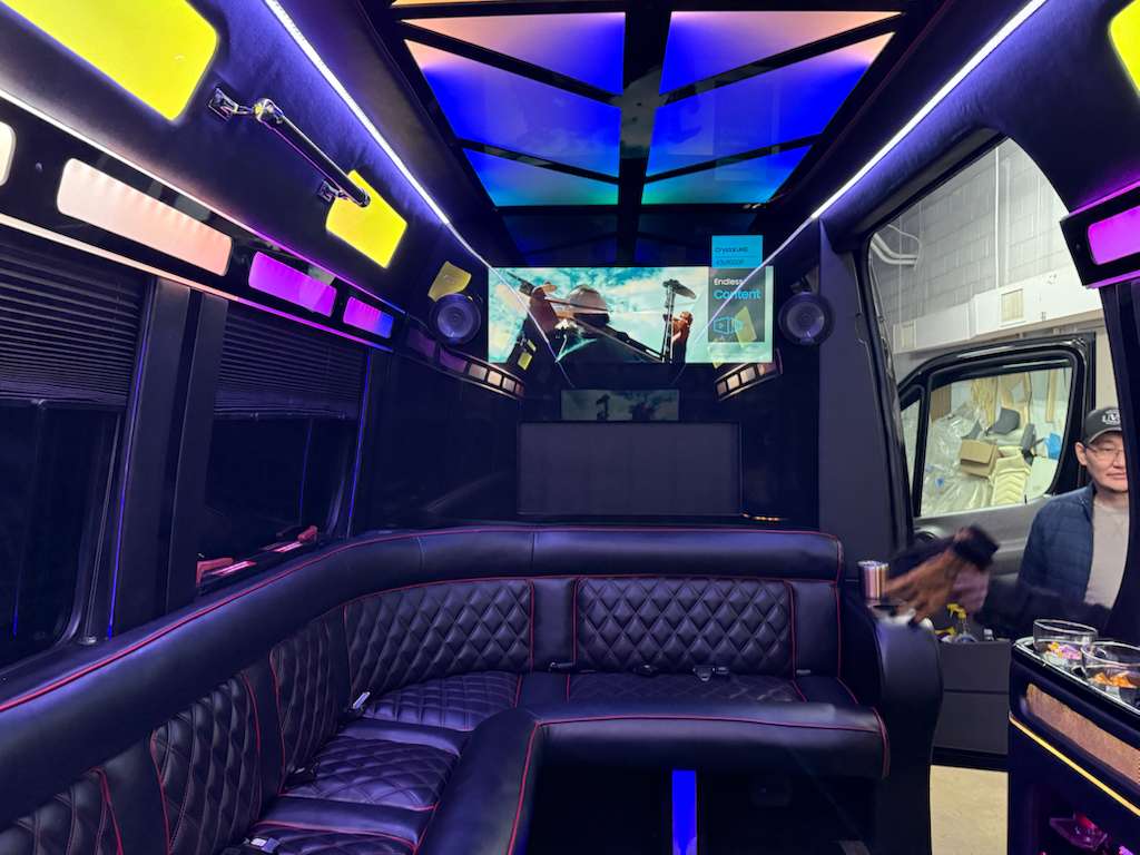 Limo Sprinter sofa seating