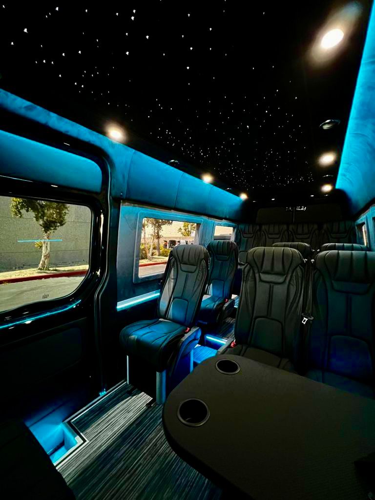 Executive sprinter blue